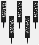 Tommy Bahama LED Solar Bollard Lights 5 PACK