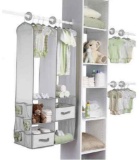 Delta Children 24 Piece Nursery Closet Organizer Set