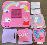 Peppa Pig Peppa & Unicorn Chair Set with Table