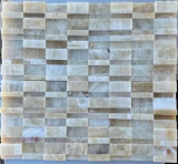1Ft Golden Onyx Mosaic