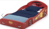 Disney/Pixar Cars Lightning McQueen Plastic Sleep and Play Toddler Bed