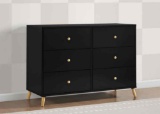 Essex 6 Drawer Dresser with Interlocking Drawers