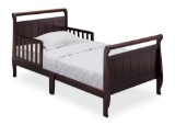 Wood Sleigh Toddler Bed