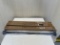 Shower Curtain Rod qty 3 pieces. Color - matte black