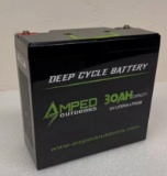New - Amped AO-4S30 12.8V 15A 30Ah Lithium Battery (LiFePO4)
