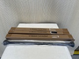 Shower Curtain Rod qty 3 pieces. Color - matte black
