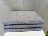 Mineral Spring Bath mat 24x36in QTy of 3 Gray