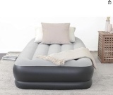 SleepLux Durable Inflatable Air Mattress with Built-in Pump, Pillow and USB Charger Twin Size