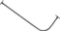 L Shaped Corner Shower Curtain Rod 61