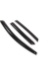TuningPros WSV-303 Window Visor and Sunroof For 2004-2009 Mazda Mazda3 Hatchback