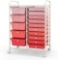 15 Drawer Rolling Storage Cart