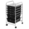 Drawer Steel Rolling Storage Cart Scrapbook