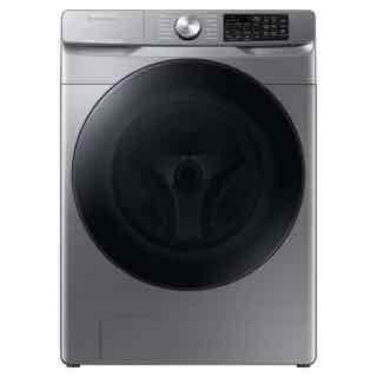 Samsung - 4.5 Cu. Ft. High-Efficiency Stackable Smart Front Load Washer with Steam and Super Speed