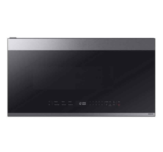 Samsung - Bespoke 2.1 Cu. Ft. Over-the-Range Microwave