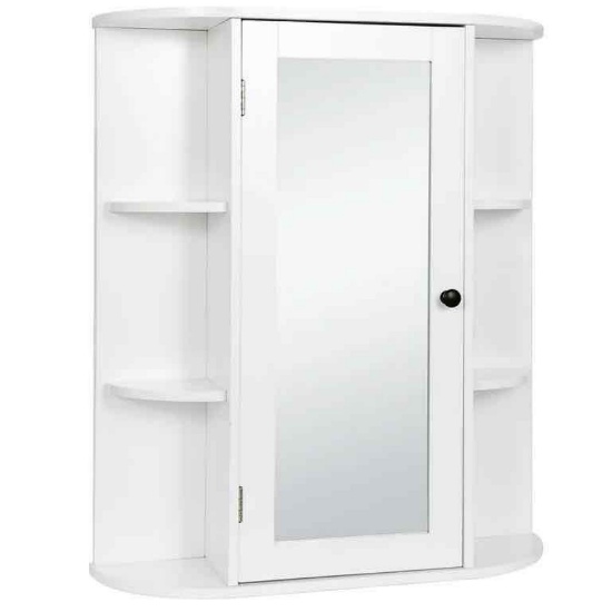 ZENY Home Wall Mount Bathroom Storage Cabinet