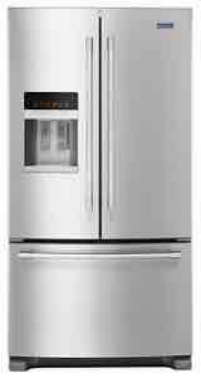 Maytag 25 cu. ft. French Door Refrigerator in Fingerprint Resistant Stainless Steel