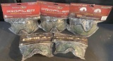 V-FORCE (3) PROFILER and (2) GRILL HERMOFORMED ANTI-FOG DUAL-PANE LENS FOR DISTORTION FREE OPTICS