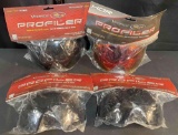 VFORCE PROFILER THERMOFORMED ANTI-FOG DUAL-PANE LENS FOR DISTORTION FREE OPTICS 4 Pack