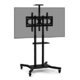 Mobile TV Stand Height Adjustable TV Cart