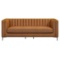Kendra Cognac Leather Sofa