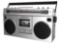 ION BOOMBOX DELUXE AM/ FM RADIO CASSETTE RECORDER DIGITAL CONVERTER