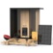 Birdfy Bamboo Wood Bird Feeder Camera With Solar Powered