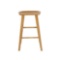 Anzie Solid Wood Counter Stool