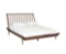 Modern Wood Queen Spindle Bed Walnut