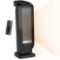 LASKO Black Electric Tower Oscillating Ceramic Space Heater