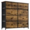 REAHOME 10 Drawer Dresser Fabric
