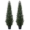5 ft. Artificial Indoor/Outdoor Topiary Cedar Tree (set of 2)