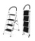 Costway 4 Step Ladder Folding Stool 330Lbs Capacity Industrial Lightweight