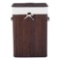 Rectangle Bamboo Hamper Laundry Basket