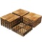 WELLFOR 1 ft. x 1 ft. Acacia Wood Deck Tile in Brown (27-Piece Per Box)