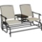 Gymax Patio 2 Person Gliding Rocker