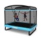 6FT Toddler Trampoline with Swing & Enclosure Safety Net