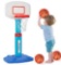 Indoor basketball hoop
