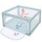 COSTWAY 120 x 120cm Baby Laufstall mit 50 Spielballen