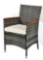 4PCS Patio Rattan Chair Set