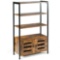 Costway Industrial Storage Cabinet W/3 Shelves