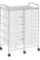 15 drawer rolling storage cart