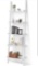 FANTASK white ladder shelving unit