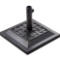 FLAME&SHADE 26lb Square Base Stand Weight for Patio Table Umbrella