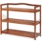 Multi-Tier Wooden Shoe Rack Organizer