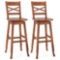 Swivel 30-Inch Bar Height Stool Set of 2 with Footrest