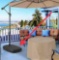 Costway Fillable Universal Offset Umbrella Base