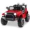 Costway 10.5 in. 12-Volt Kids Ride On Truck Car Electric Vehicle Remote