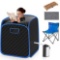 Portable Personal Steam Sauna Spa With Chair