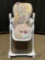 Convertible folding baby highchair