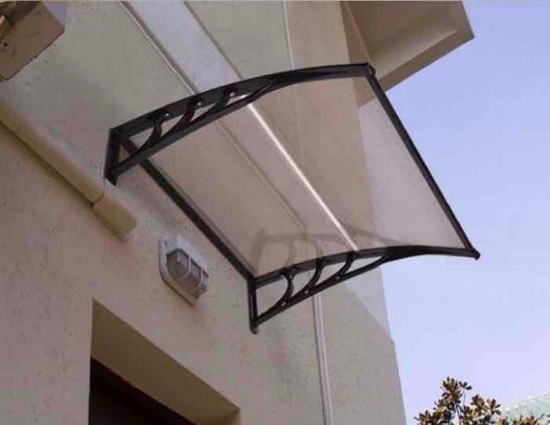 Costway 40 ... 40 Inch Outdoor Polycarbonate Front Door Window Awning Canopy